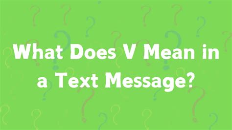 what does v mean|V Definition & Usage Examples .